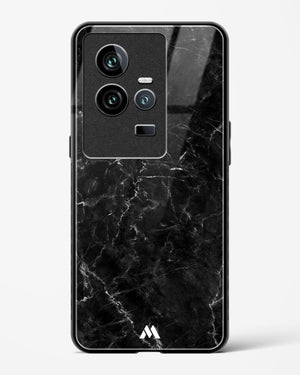 Portoro Black Marble Glass Case Phone Cover (Vivo)