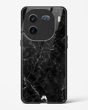 Portoro Black Marble Glass Case Phone Cover (Vivo)