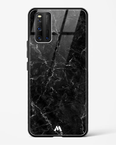 Portoro Black Marble Glass Case Phone Cover (Vivo)