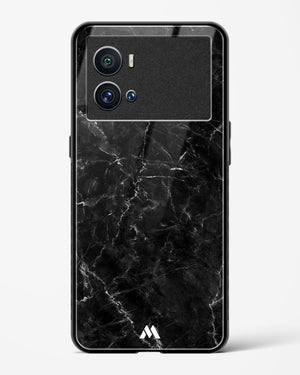 Portoro Black Marble Glass Case Phone Cover-(Vivo)