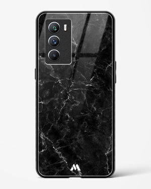 Portoro Black Marble Glass Case Phone Cover (Vivo)