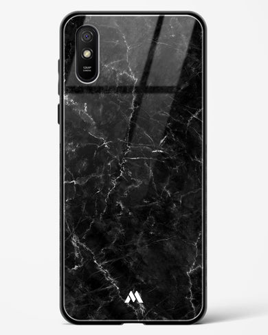 Portoro Black Marble Glass Case Phone Cover-(Xiaomi)