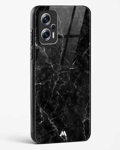 Portoro Black Marble Glass Case Phone Cover-(Xiaomi)