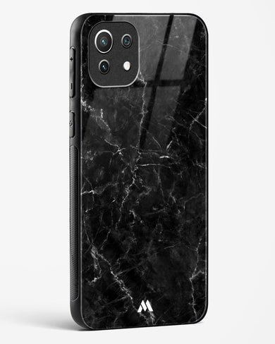 Portoro Black Marble Glass Case Phone Cover-(Xiaomi)