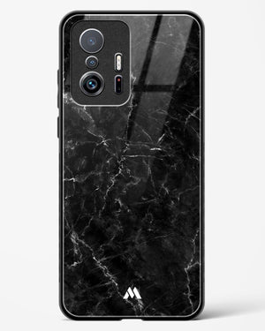 Portoro Black Marble Glass Case Phone Cover-(Xiaomi)