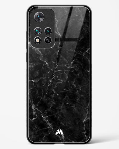 Portoro Black Marble Glass Case Phone Cover-(Xiaomi)