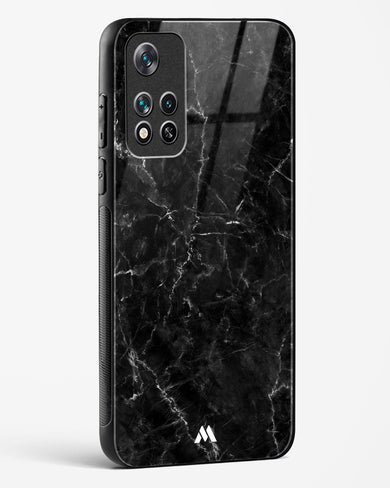 Portoro Black Marble Glass Case Phone Cover-(Xiaomi)