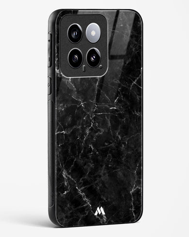 Portoro Black Marble Glass Case Phone Cover-(Xiaomi)