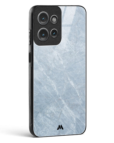 Picasso Grey Marble Glass Case Phone Cover (Motorola)