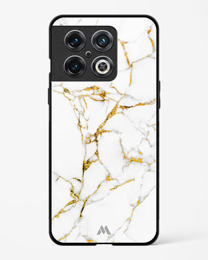 Calacatta White Marble Glass Case Phone Cover-(OnePlus)
