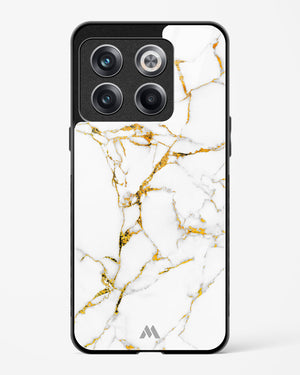 Calacatta White Marble Glass Case Phone Cover (OnePlus)