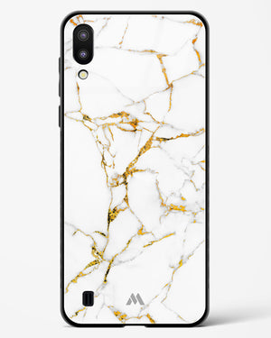 Calacatta White Marble Glass Case Phone Cover (Samsung)