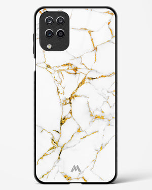 Calacatta White Marble Glass Case Phone Cover (Samsung)