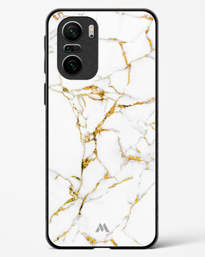 Calacatta White Marble Glass Case Phone Cover (Xiaomi)