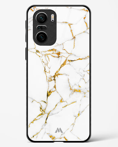 Calacatta White Marble Glass Case Phone Cover-(Xiaomi)