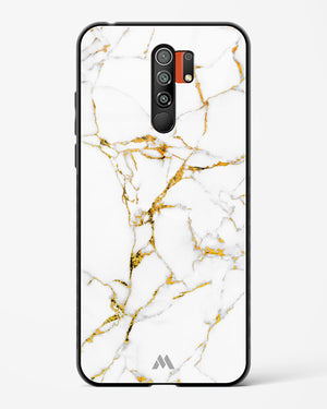 Calacatta White Marble Glass Case Phone Cover (Xiaomi)