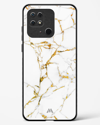 Calacatta White Marble Glass Case Phone Cover-(Xiaomi)