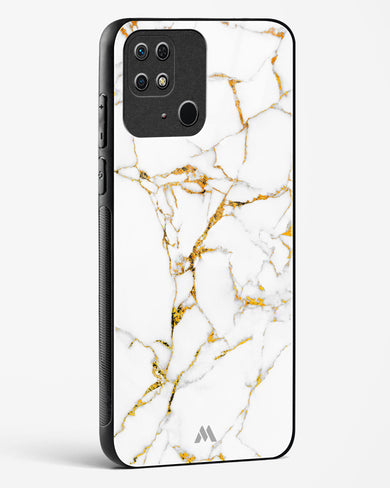 Calacatta White Marble Glass Case Phone Cover-(Xiaomi)