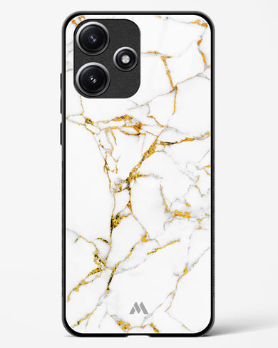 Calacatta White Marble Glass Case Phone Cover-(Xiaomi)