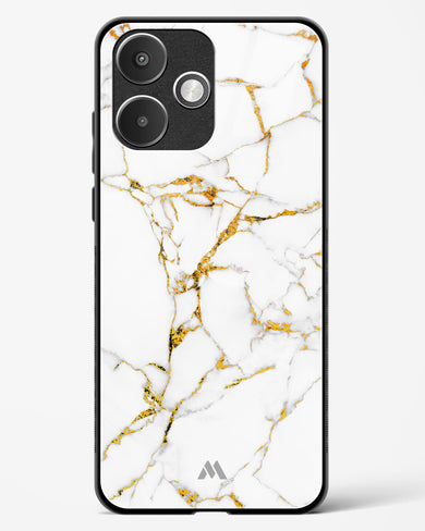Calacatta White Marble Glass Case Phone Cover (Xiaomi)