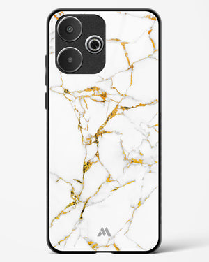 Calacatta White Marble Glass Case Phone Cover (Xiaomi)