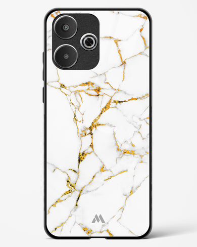 Calacatta White Marble Glass Case Phone Cover (Xiaomi)
