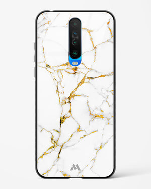 Calacatta White Marble Glass Case Phone Cover (Xiaomi)