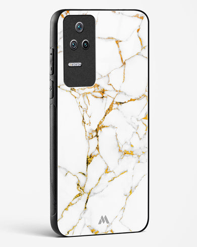 Calacatta White Marble Glass Case Phone Cover-(Xiaomi)