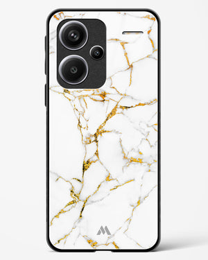 Calacatta White Marble Glass Case Phone Cover (Xiaomi)