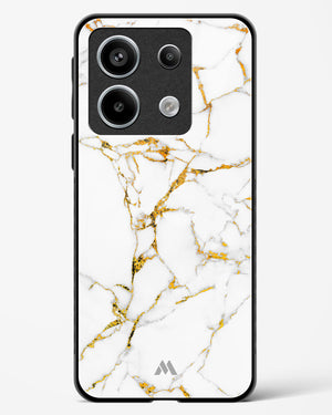 Calacatta White Marble Glass Case Phone Cover (Xiaomi)
