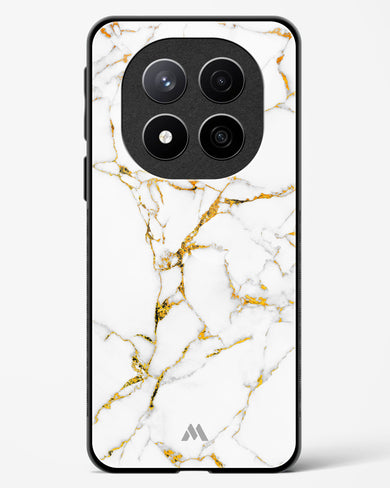 Calacatta White Marble Glass Case Phone Cover (Xiaomi)