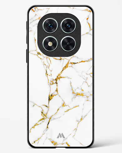 Calacatta White Marble Glass Case Phone Cover (Xiaomi)