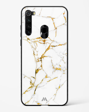 Calacatta White Marble Glass Case Phone Cover (Xiaomi)