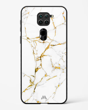 Calacatta White Marble Glass Case Phone Cover (Xiaomi)