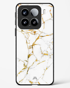 Calacatta White Marble Glass Case Phone Cover (Xiaomi)