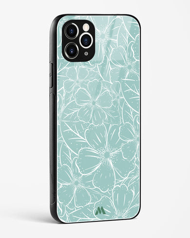 Hibiscus Crescendo Glass Case Phone Cover (Apple)