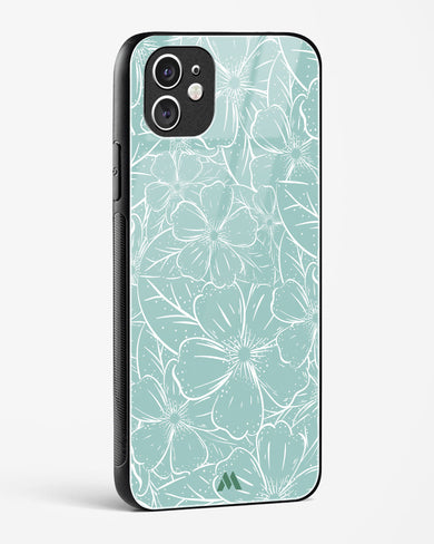 Hibiscus Crescendo Glass Case Phone Cover (Apple)