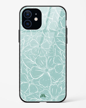 Hibiscus Crescendo Glass Case Phone Cover (Apple)