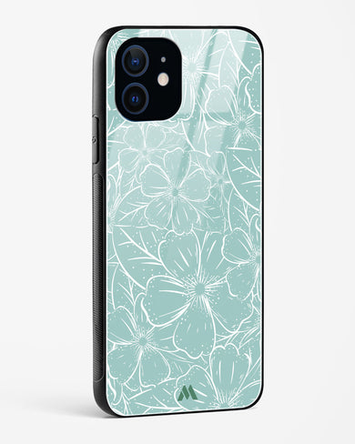 Hibiscus Crescendo Glass Case Phone Cover (Apple)