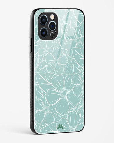 Hibiscus Crescendo Glass Case Phone Cover (Apple)