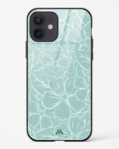 Hibiscus Crescendo Glass Case Phone Cover (Apple)