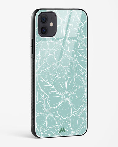 Hibiscus Crescendo Glass Case Phone Cover (Apple)
