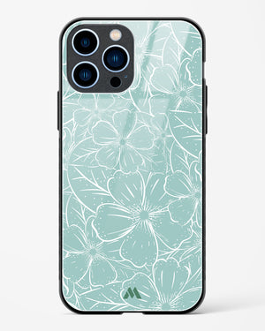 Hibiscus Crescendo Glass Case Phone Cover-(Apple)