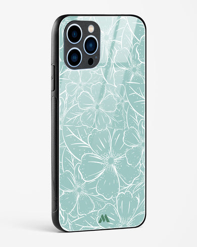 Hibiscus Crescendo Glass Case Phone Cover (Apple)