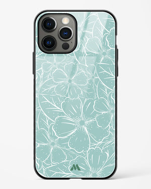 Hibiscus Crescendo Glass Case Phone Cover (Apple)