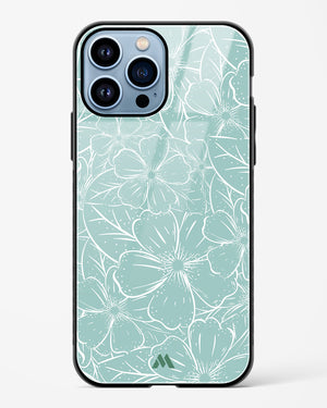 Hibiscus Crescendo Glass Case Phone Cover (Apple)