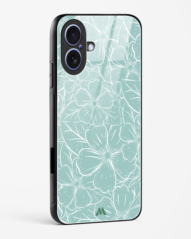 Hibiscus Crescendo Glass Case Phone Cover (Apple)