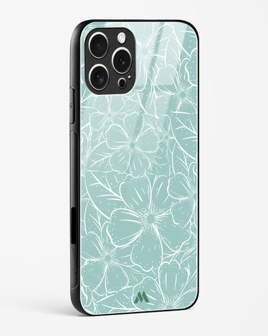 Hibiscus Crescendo Glass Case Phone Cover (Apple)