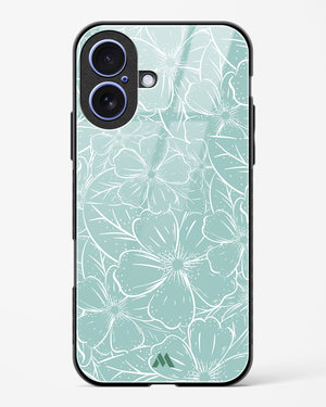 Hibiscus Crescendo Glass Case Phone Cover (Apple)