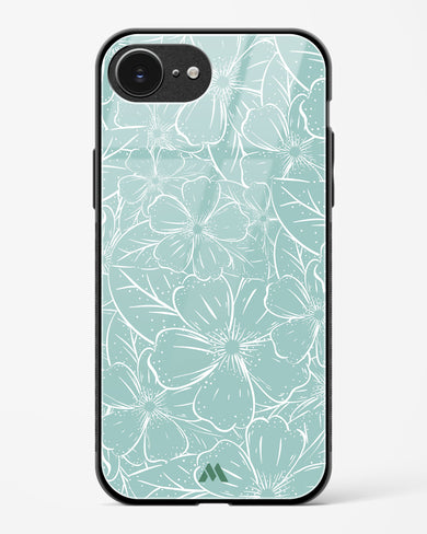 Hibiscus Crescendo Glass Case Phone Cover (Apple)
